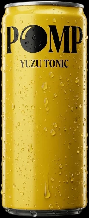 POMP Yuzu Tonic can